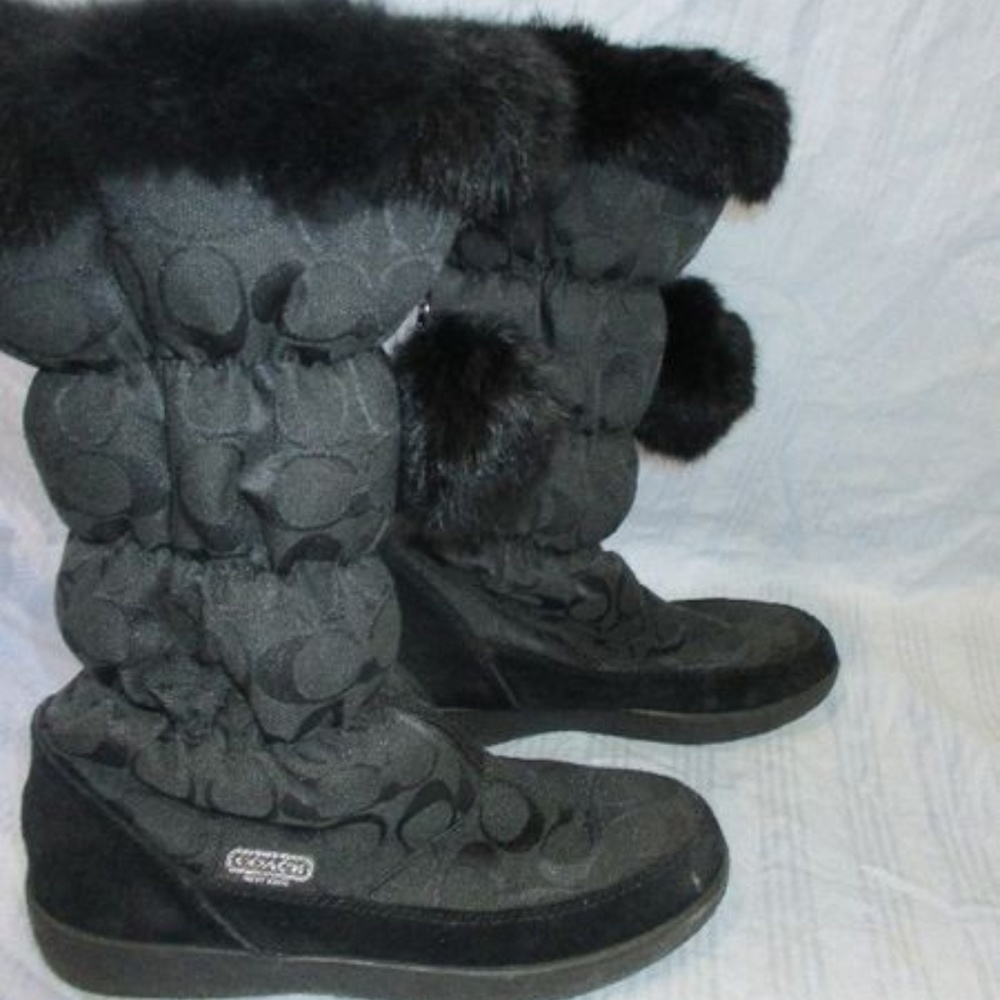Coach Ladies Boots, Size 6 1/2 B
